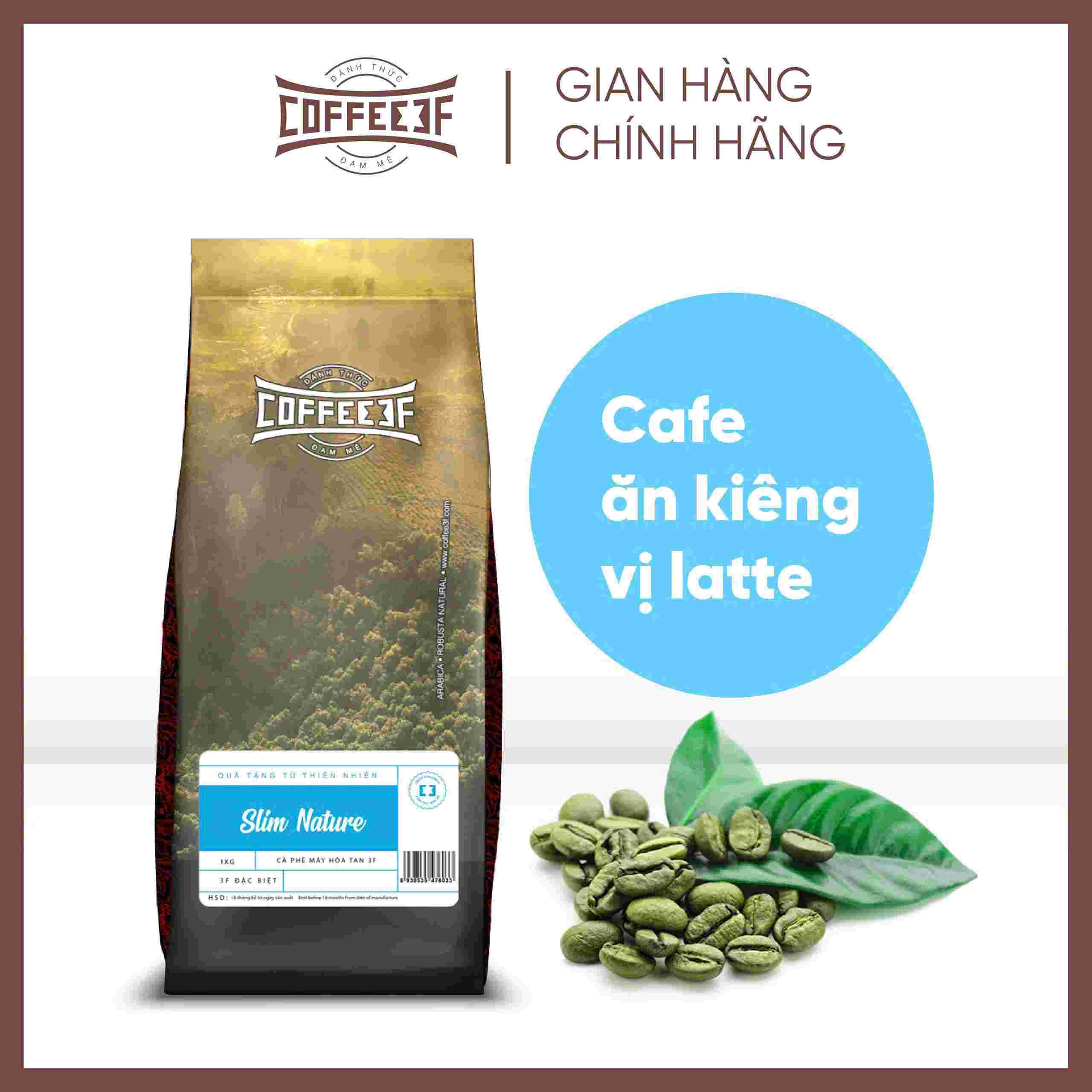 Slim Nature - Cà phê dạng bột đựng trong túi giấy (1kg)