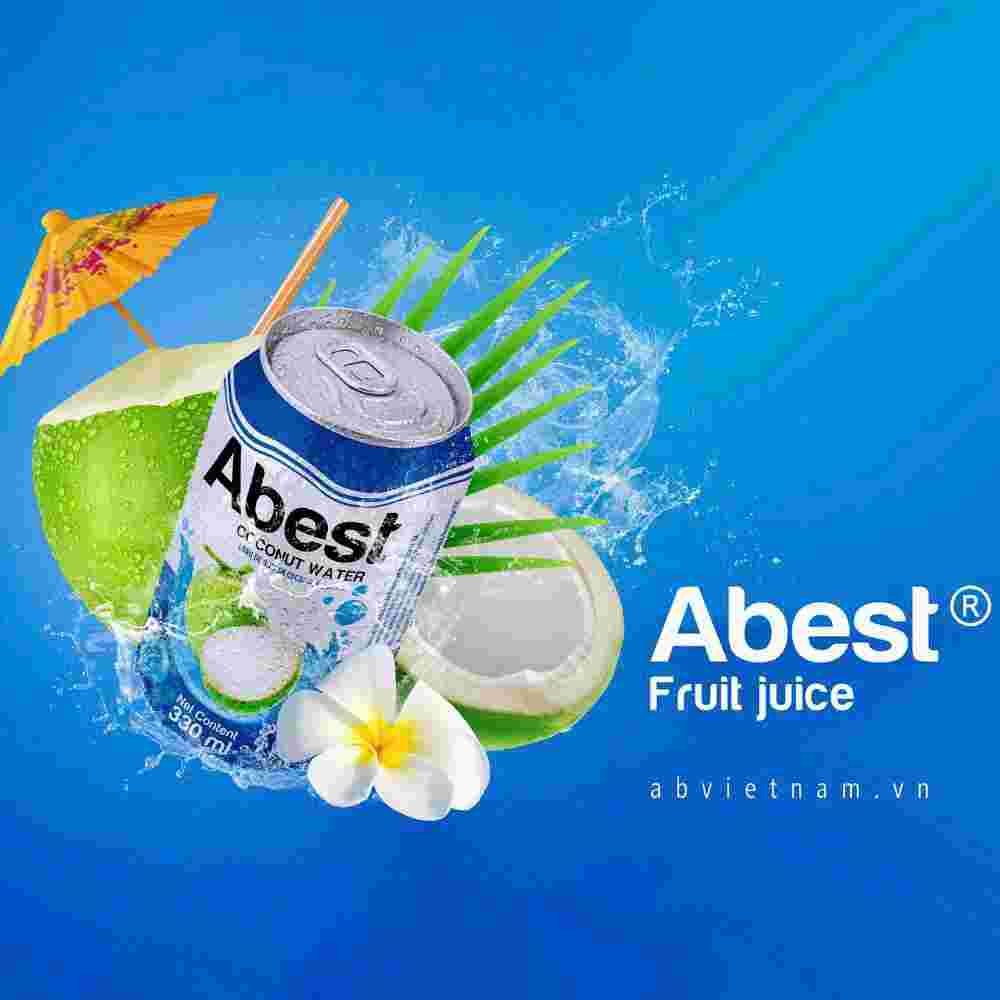 Abest Coconut Water 330mlx24 cans