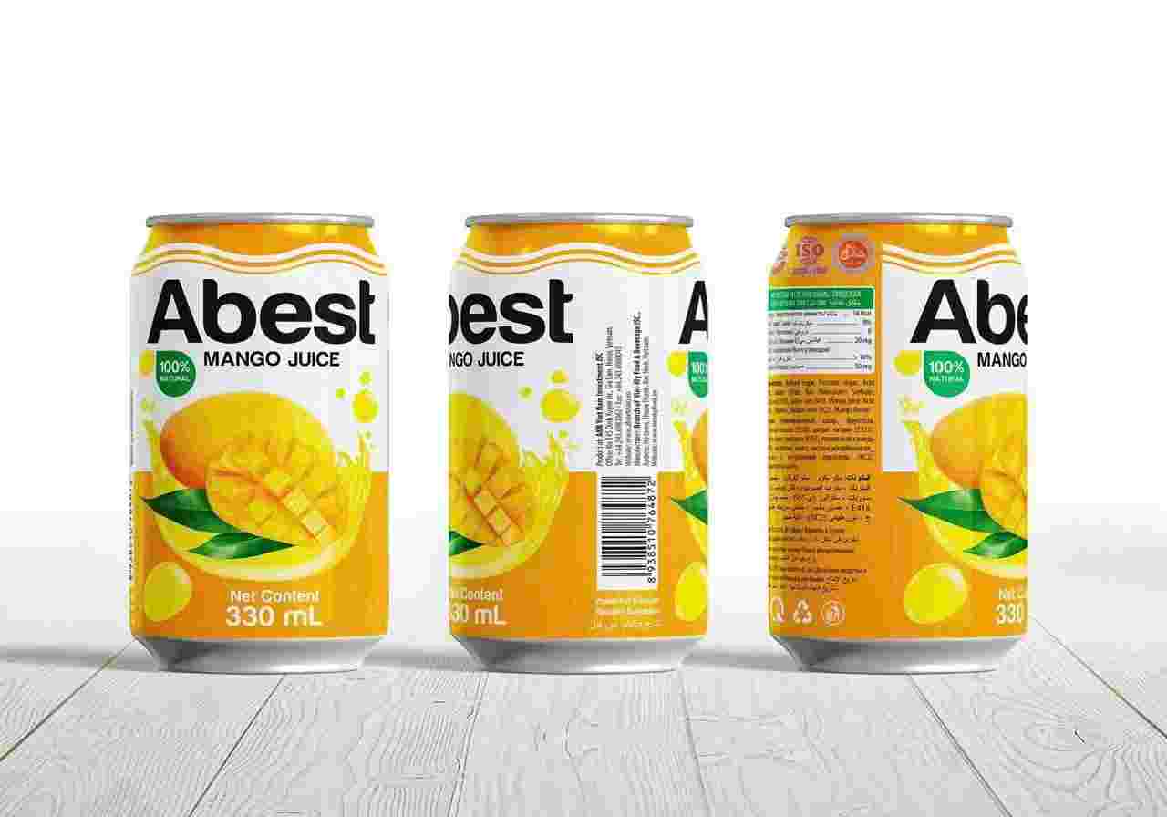 Abest Mango Juice 330mlx24 cans